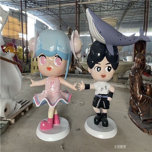 揭阳玻璃钢卡通雕塑景观卡通雕塑