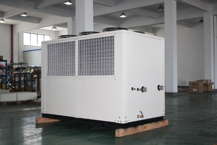 风冷冷水机组厂家风冷热水机组定制-暖通德祥空调