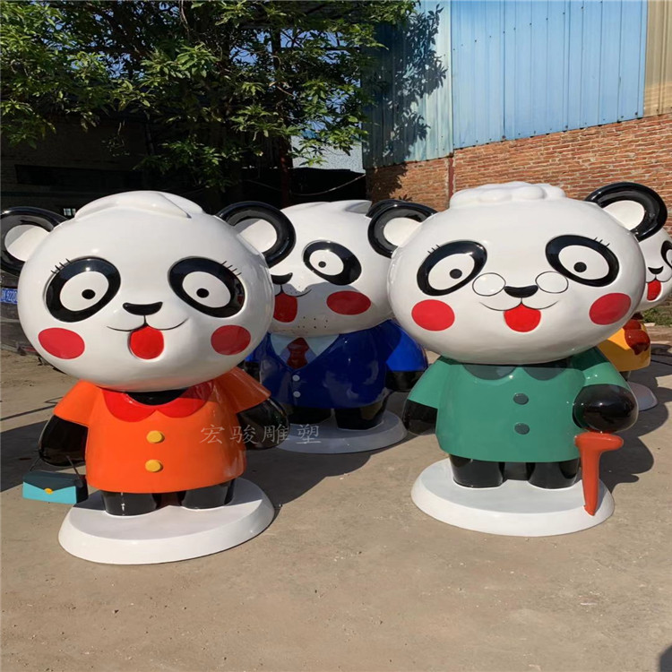 汕头玻璃钢商场卡通人物雕塑安装