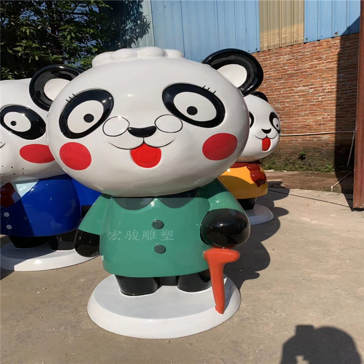 汕头玻璃钢商场卡通人物雕塑安装