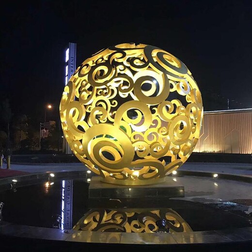 不銹鋼發(fā)光雕塑透光不銹鋼雕塑