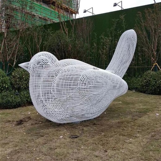不銹鋼編織雕塑不銹鋼鏤空雕塑