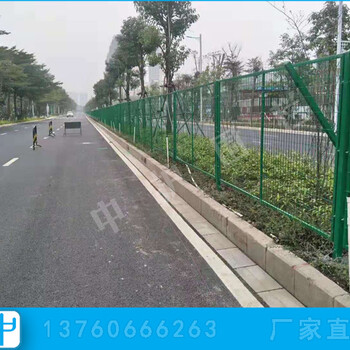 汕头铁丝网包胶勾网款式-五华高速公路护栏板防撞栏供应