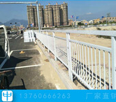 湛江道路交通栏杆图片机非隔离护栏安装慢行系统工程