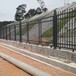 珠海游乐园金属栏杆定制厂区围墙护栏样式香洲公园铁围栏图片