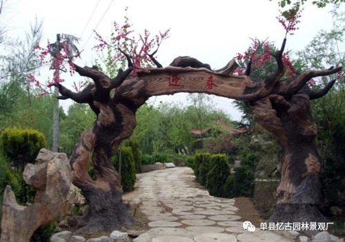 山東生態(tài)假樹大門,有名的假樹大門廠家在哪里