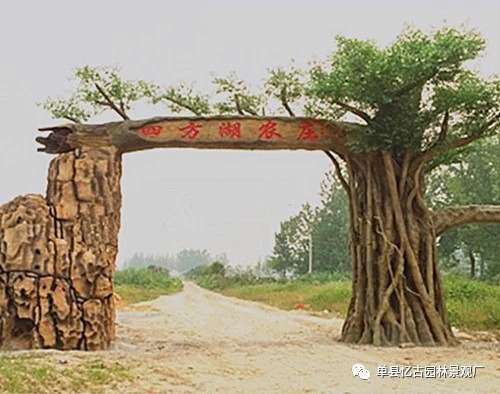 承德假樹大門施工,承包承德假樹大門廠家