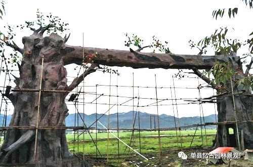 河北假樹大門，假樹大門圖片