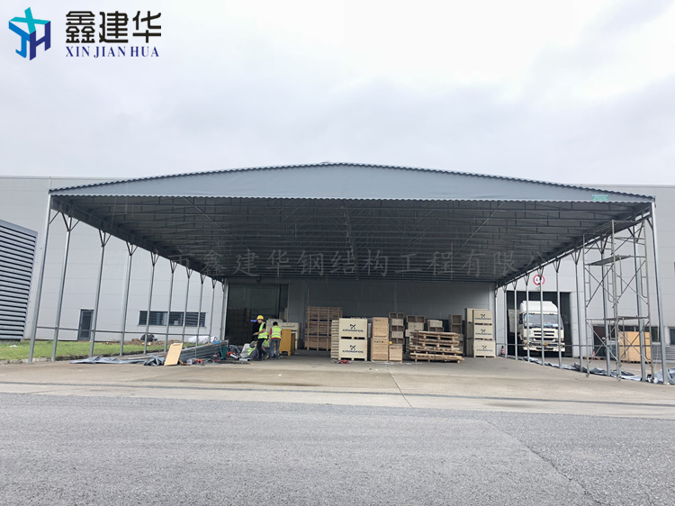 宁波慈溪区大型固定帐篷_推拉活动雨棚优质低价出售