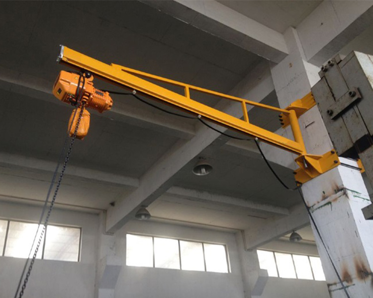 墙壁式悬臂吊125kg250kg500kg小型kbk墙壁式悬臂起重机