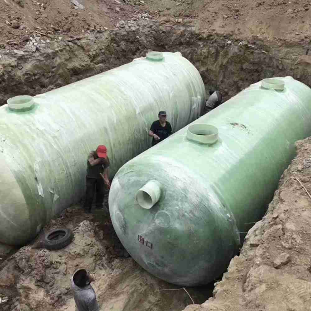 成品化粪池地埋式玻璃钢25方化粪池