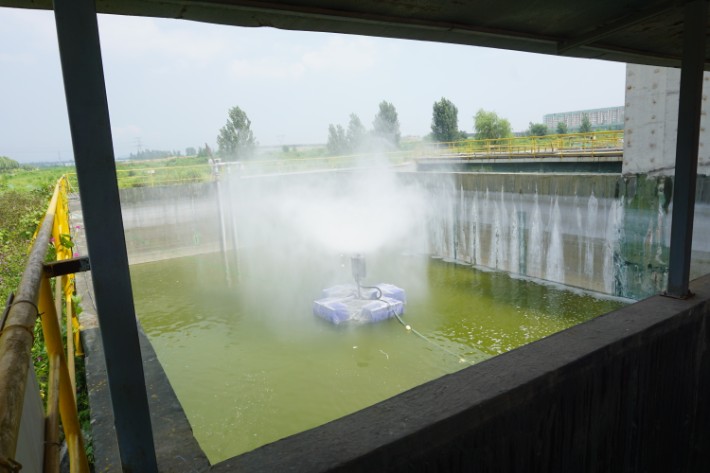 工业污水蒸发器漂浮式蒸发器机械雾化蒸发器济宁蒸发器厂家