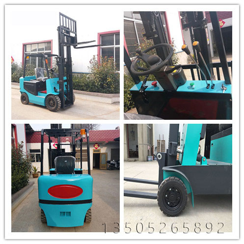四輪座駕式電動(dòng)叉車圖片