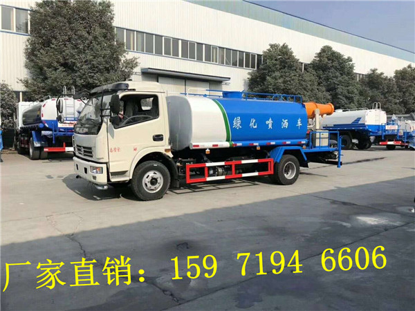 钦州市随州洒水车_5吨帅铃洒水车