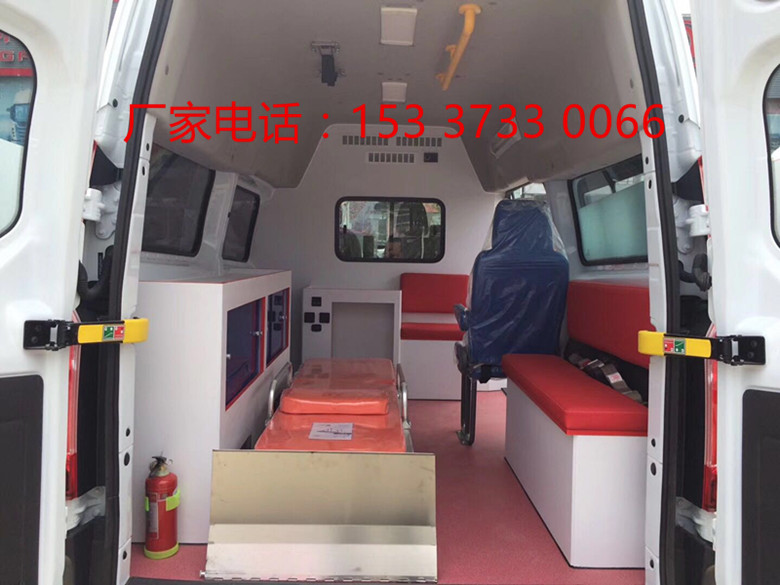 广安市新全顺简易型医用车价格_北方新全顺汽油120急救车
