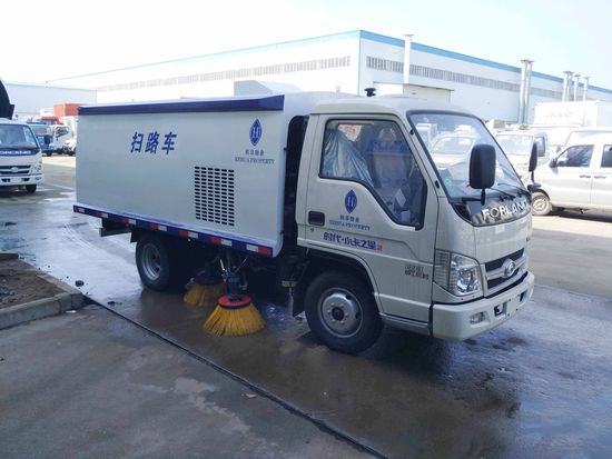 水泥厂扫路车_核电厂大型扫路车