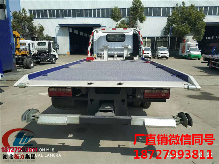 小江铃蓝牌一拖二清障车_清障车2018年价格