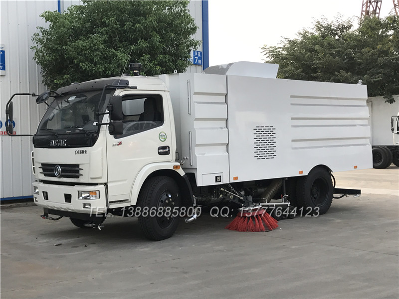 8吨洗扫车价格_柴油扫地车_5方扫路车