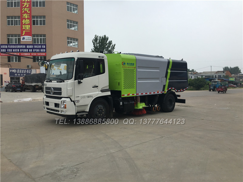 潮州市绿化洒水大型扫地车_市政环卫道路扫路车_煤矿扫地车