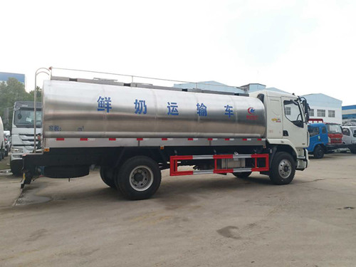 20吨东风液态食品运输车询价_解放15吨鲜奶运输车
