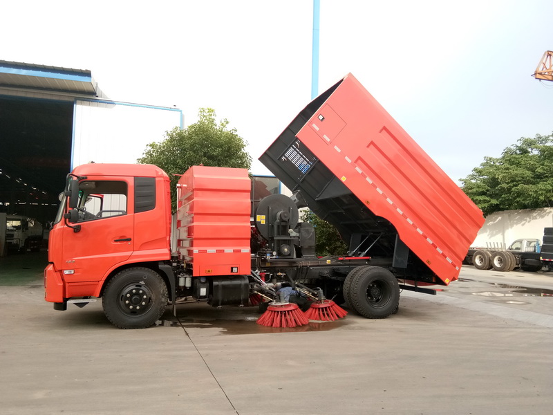 和田地区五十铃洗扫车价格_8方扫路车_环卫扫地汽车