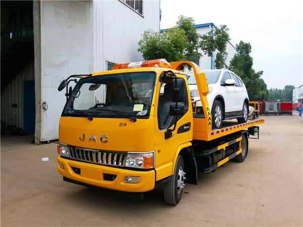 阿勒泰地区江淮道路清障车现货 _江淮一拖二清障车 