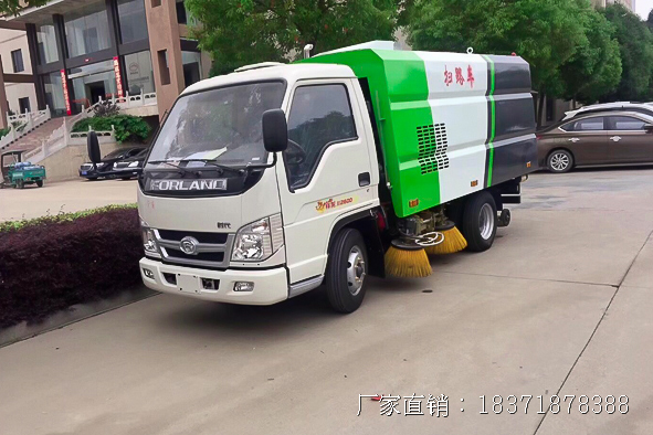 东风天锦大型街道清扫车销售_江淮道路清扫车多少钱  