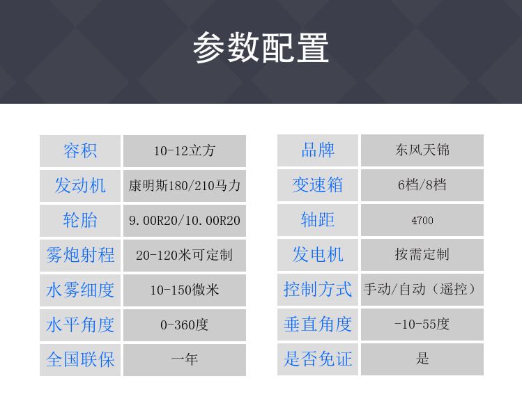 安阳市柳汽雾炮洒水车参数_柳汽雾炮车工作原理