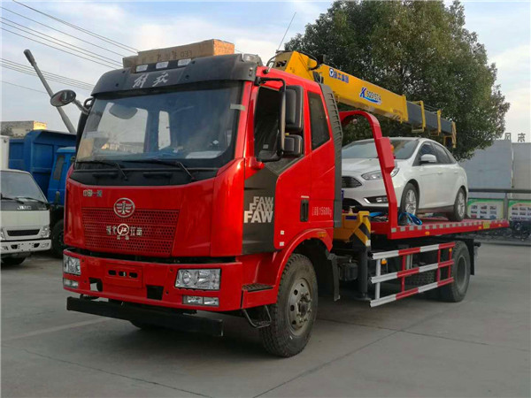 喀什地区解放黄牌国五全新救援车