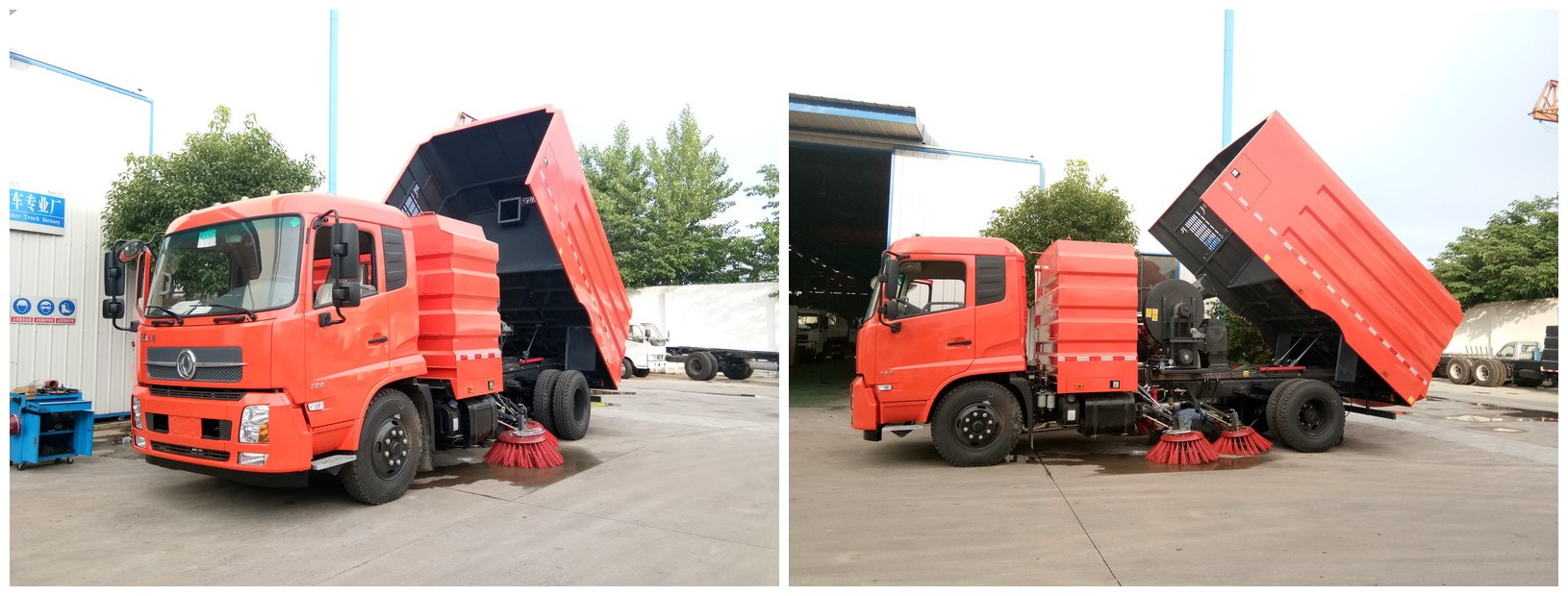 绵阳市西安市扫地车_柴油街道垃圾扫路车_城区路面小型扫路车