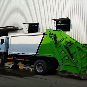 雅安地区东风8吨环卫垃圾车改装_垃圾车液压缸