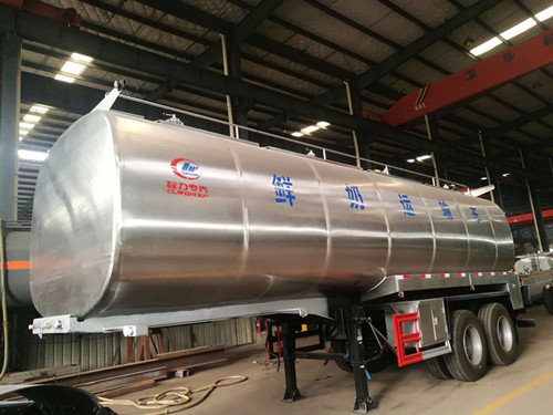 5吨东风液态糖浆运输车价格_解放25立方奶罐车