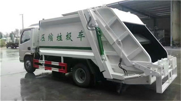 湘潭市3吨垃圾压缩车,除雪用