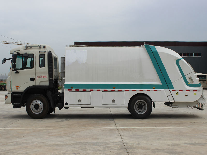 格尔发江淮12吨垃圾压缩车型号可以压缩的垃圾车