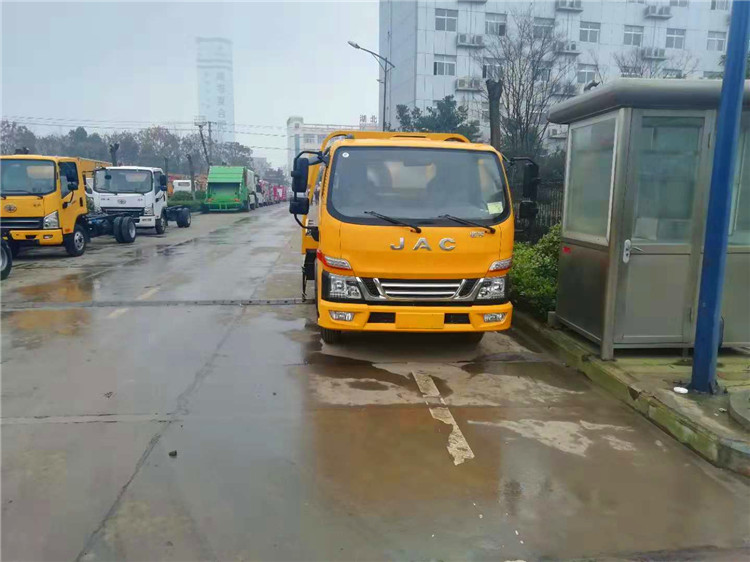 洛阳市江淮蓝牌清障车_平板道路救援车厂家