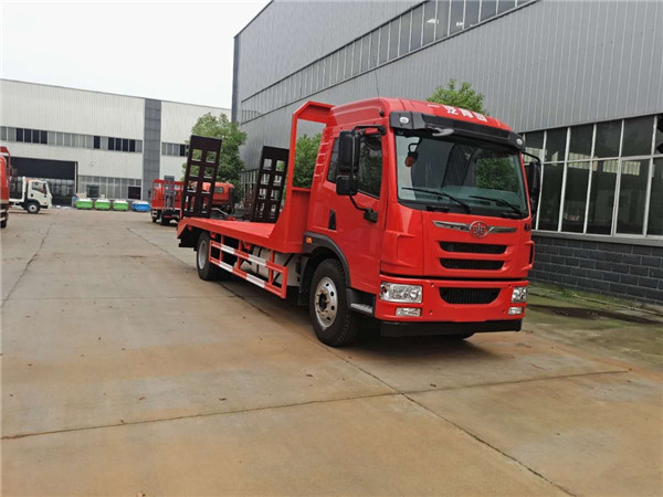 唐山市10吨平板运输车出厂价_平板车规格尺寸