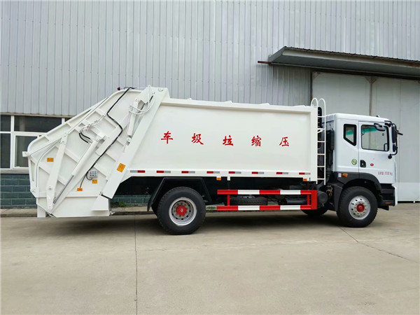 本溪市东风8吨压缩垃圾车厂家_长安拉臂式垃圾车