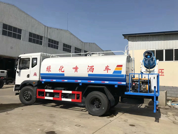 东风T3灵秀款12方绿化喷洒车_东风运水车