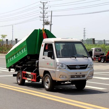 东风天龙后双桥压缩式垃圾车_环卫垃圾收集车_3方勾臂垃圾车