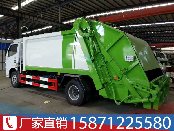 东风5吨挂桶垃圾压缩车容量