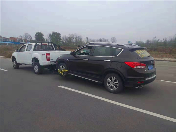 平板全落地型救援清障车皮卡清障车