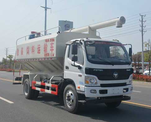 小型散装饲料运输车12吨散装饲料车