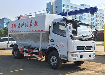 小型散装饲料运输车12吨散装饲料车