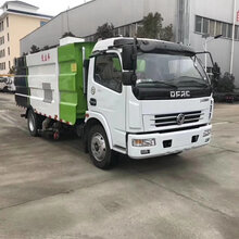 东风多利卡8方道路吸尘车_专用吸尘车厂家图片