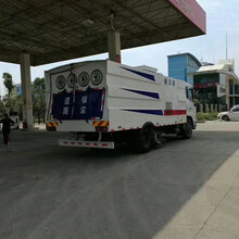 东风天锦十方扫路吸尘车_环保吸尘车报价图片