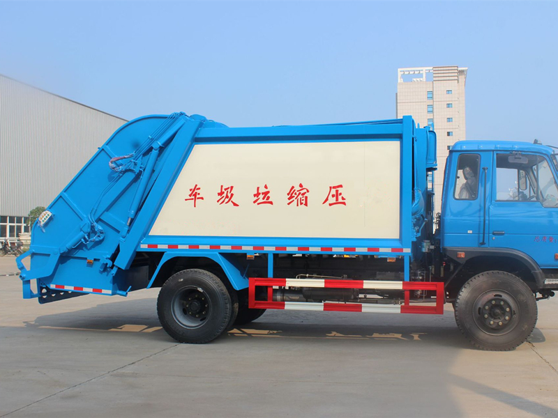 8吨145经典款东风压缩垃圾车优惠压缩式垃圾车多少钱