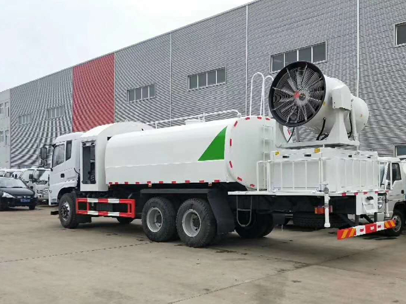 东风16方底盘后八轮雾炮车参数炮雾车