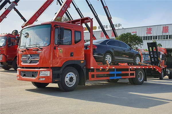 厂家解放龙v平板车_生产平板车