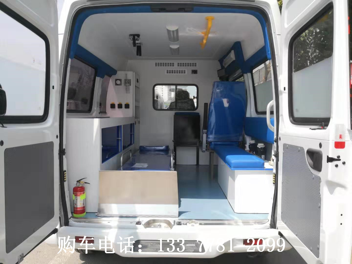 广州救护车_国六大通带卧铺监护型救护车