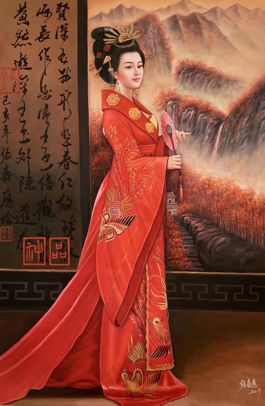 张嘉应油画作品